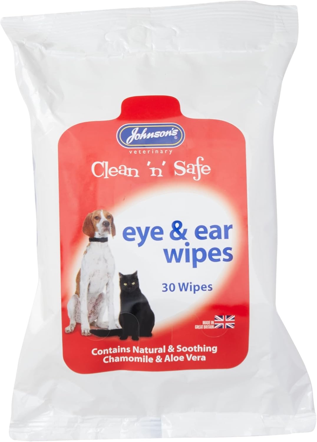Johnsons Clean & Safe Eye & Ear Wipes 