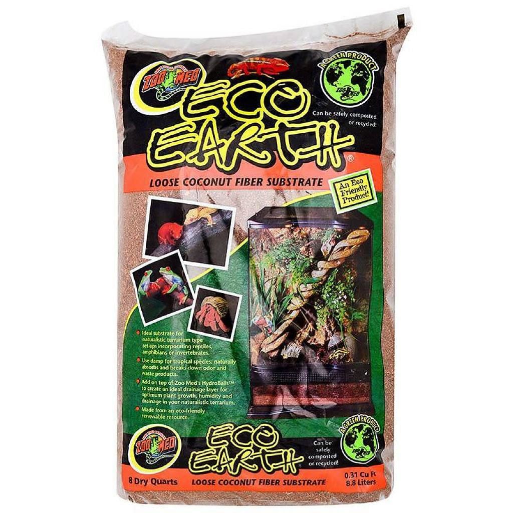 Zoo Med Eco Earth Reptile Substrate 8.8L Loose