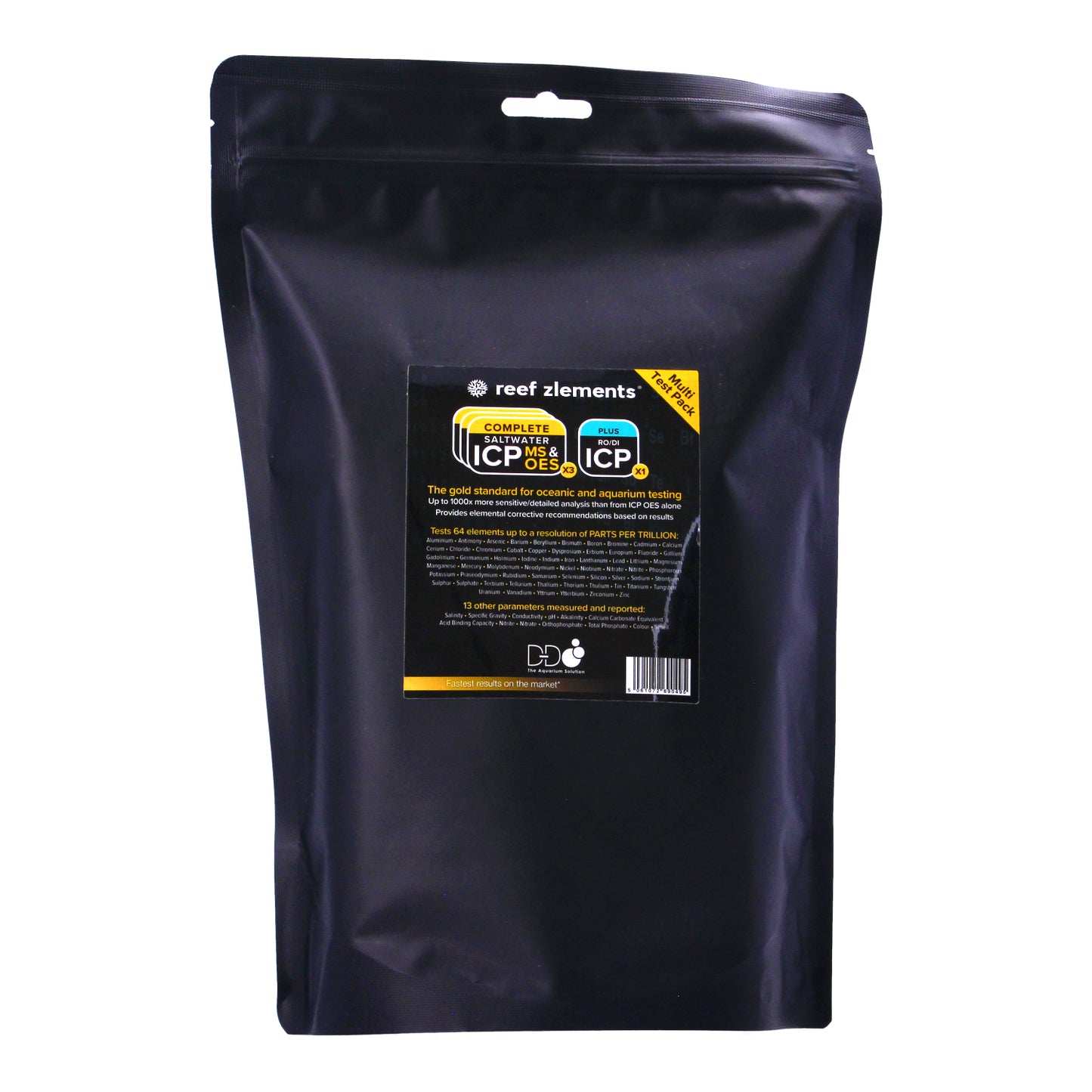 Reef Zlements ICP Saltwater Multi Test Kit Aquarium Fish Tank Water