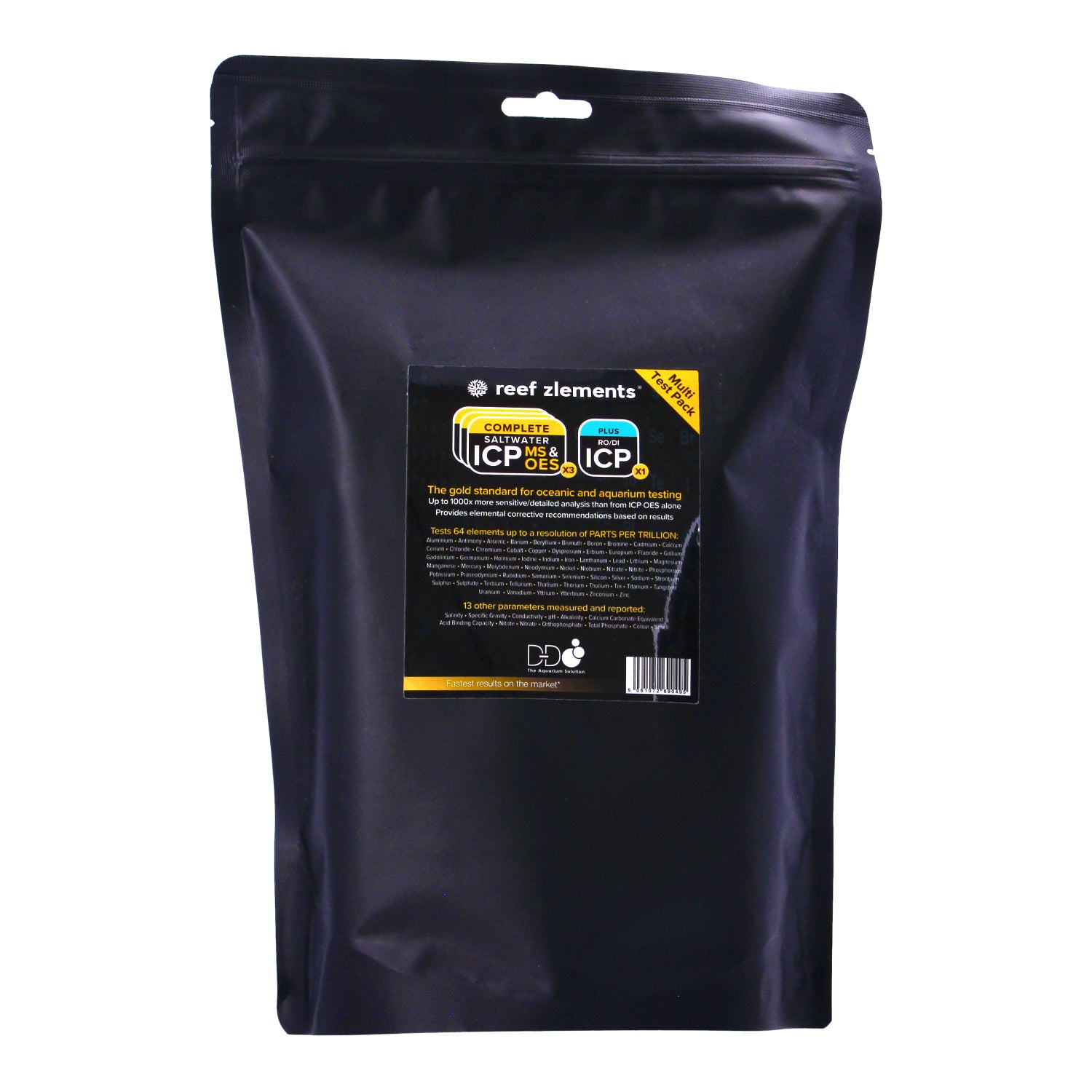 Reef Zlements ICP Saltwater Multi Test Kit Aquarium Fish Tank Water