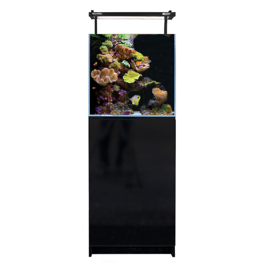 Aqua One MiniReef 90 Marine Tank & Black Cabinet