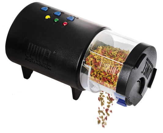 Juwel Automatic Fish Feeder Aquarium Auto Feeder Battery Tested Working