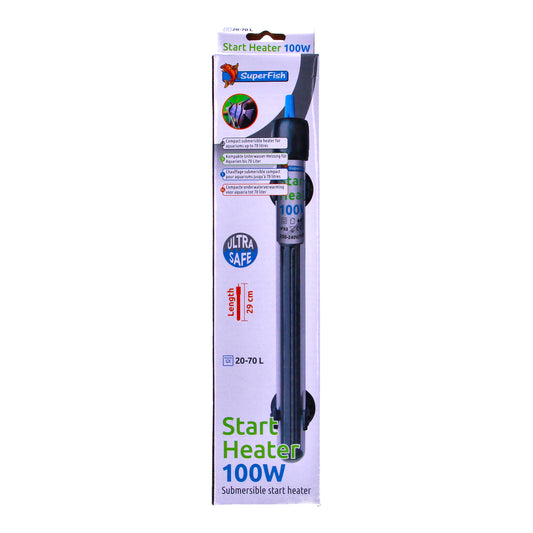 SuperFish Start Heater 100W for Aquariums Fish Tank