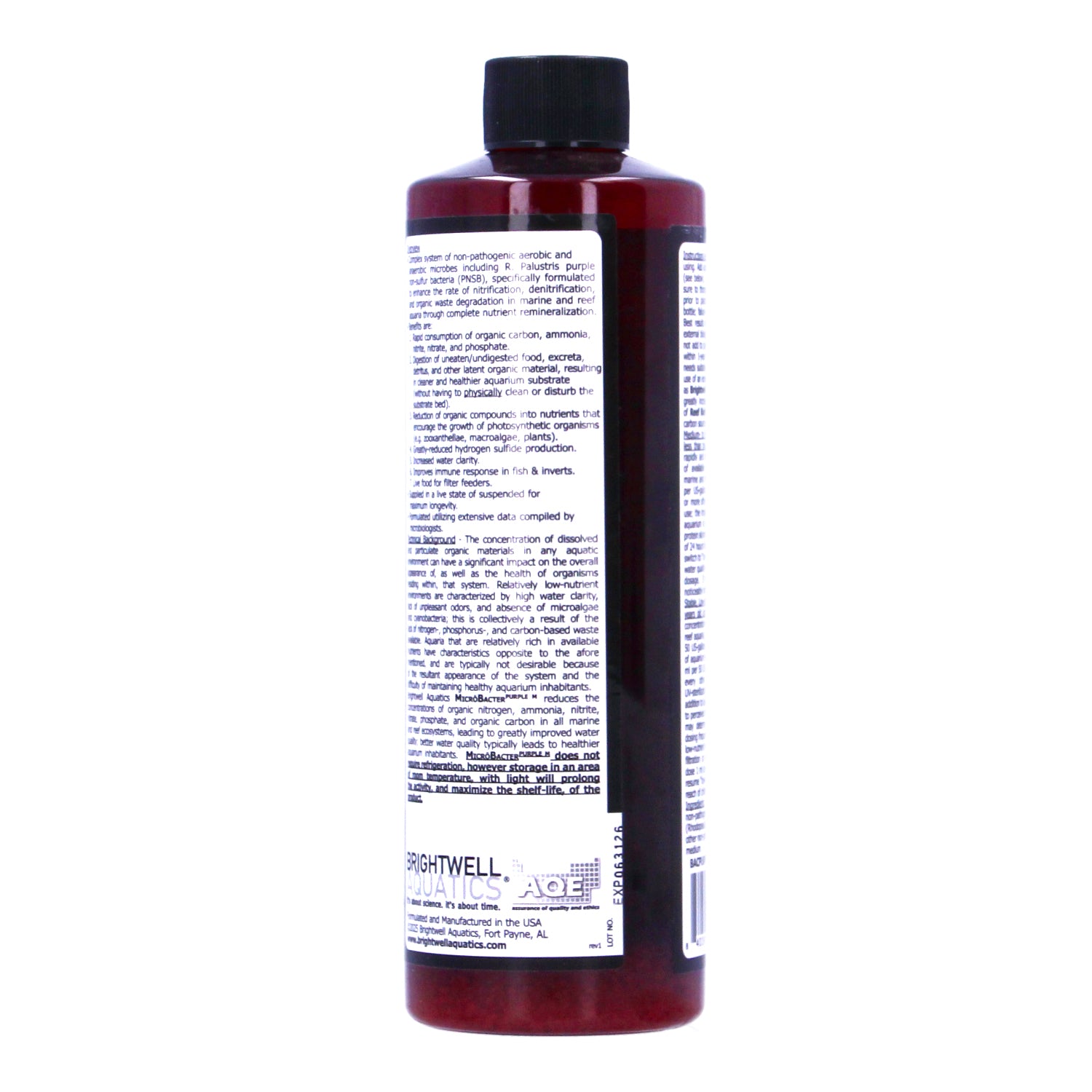 Brightwell MicroBacter Purple M 500ml Coralline Algae Growth