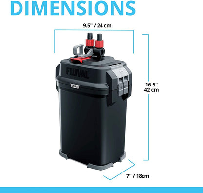 Fluval 307 External Filter – 1150L/h for 90–330L Aquariums