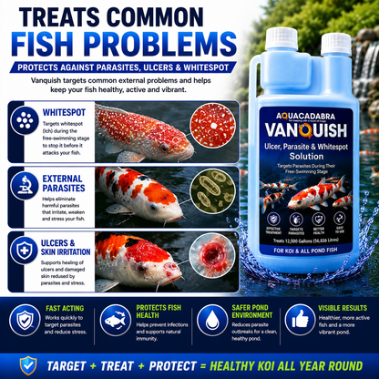 Aquacadabra Vanquish Ulcer Parasite & Whitespot