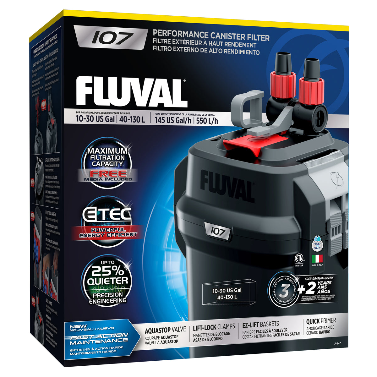 Fluval 107 External Power Filter