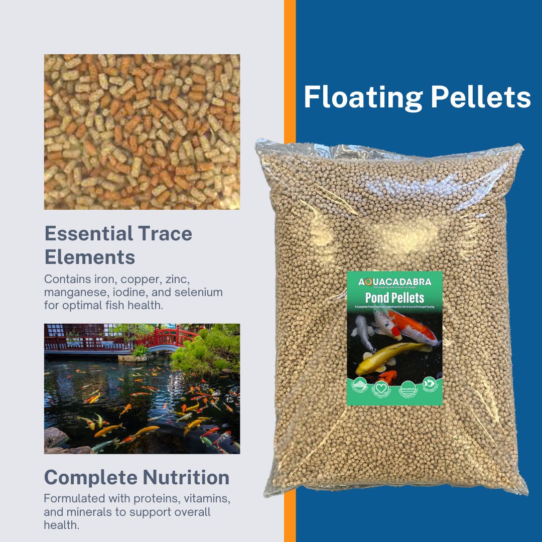 Aquacadabra Pond Food 2kg & P7000 Auto Feeder