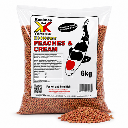 Kockney Koi Peaches & Cream Economy Pond Food