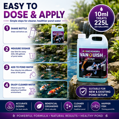 Aquacadabra Vanquish Sludge Pond Cleaner