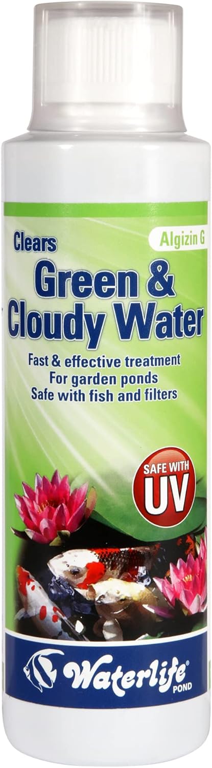 WaterLife Algizin G Pond Algae Green Cloudy Water Control 250ml