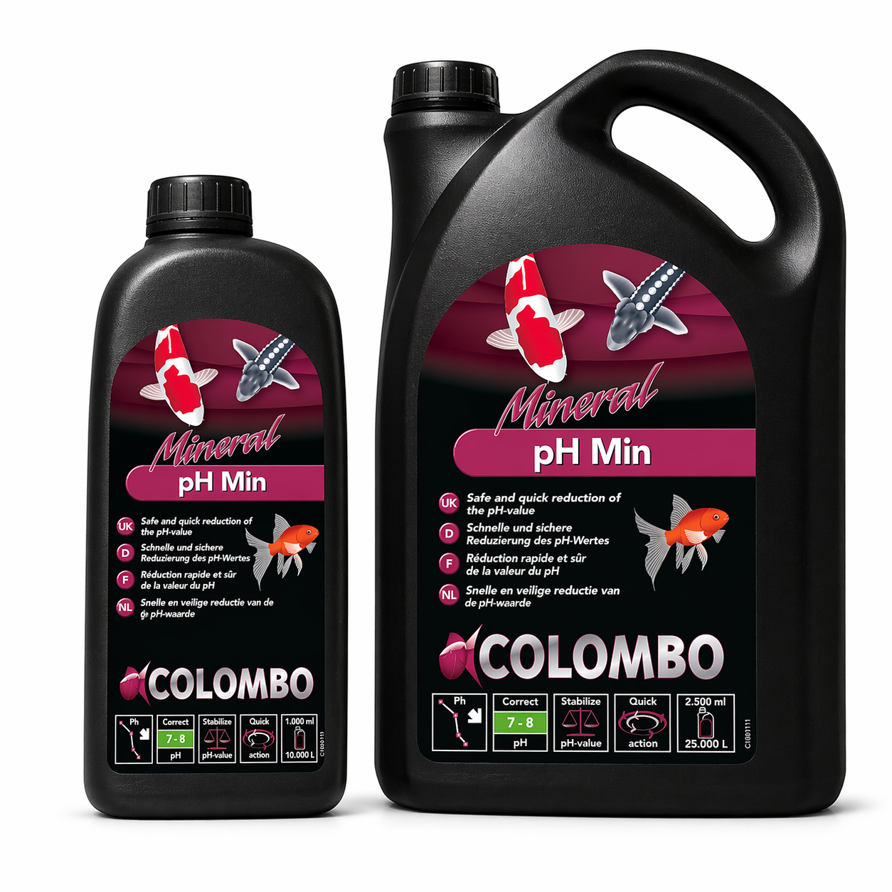 Colombo pH- Minus Reducer & Stabiliser | Mineral Pond Water Treatment | Koi Safe