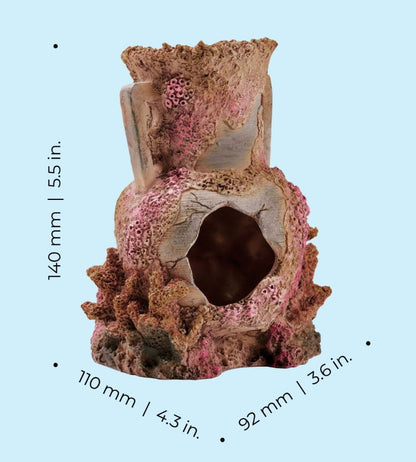 biOrb Lost Vase Aquarium Fish Tank Sculpture Ornament