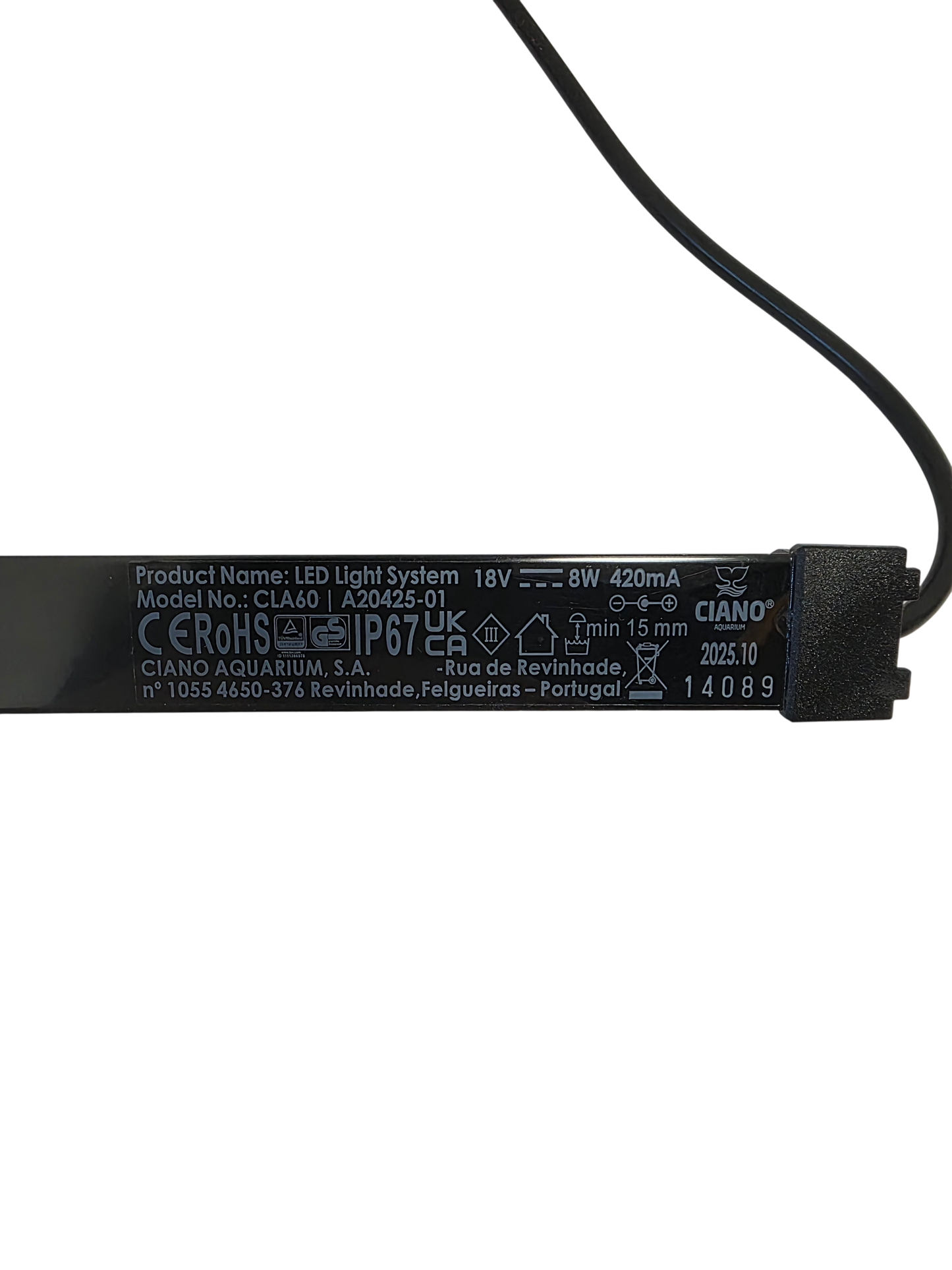 Ciano 80 LED lighting & Transformer Spare Strip Light