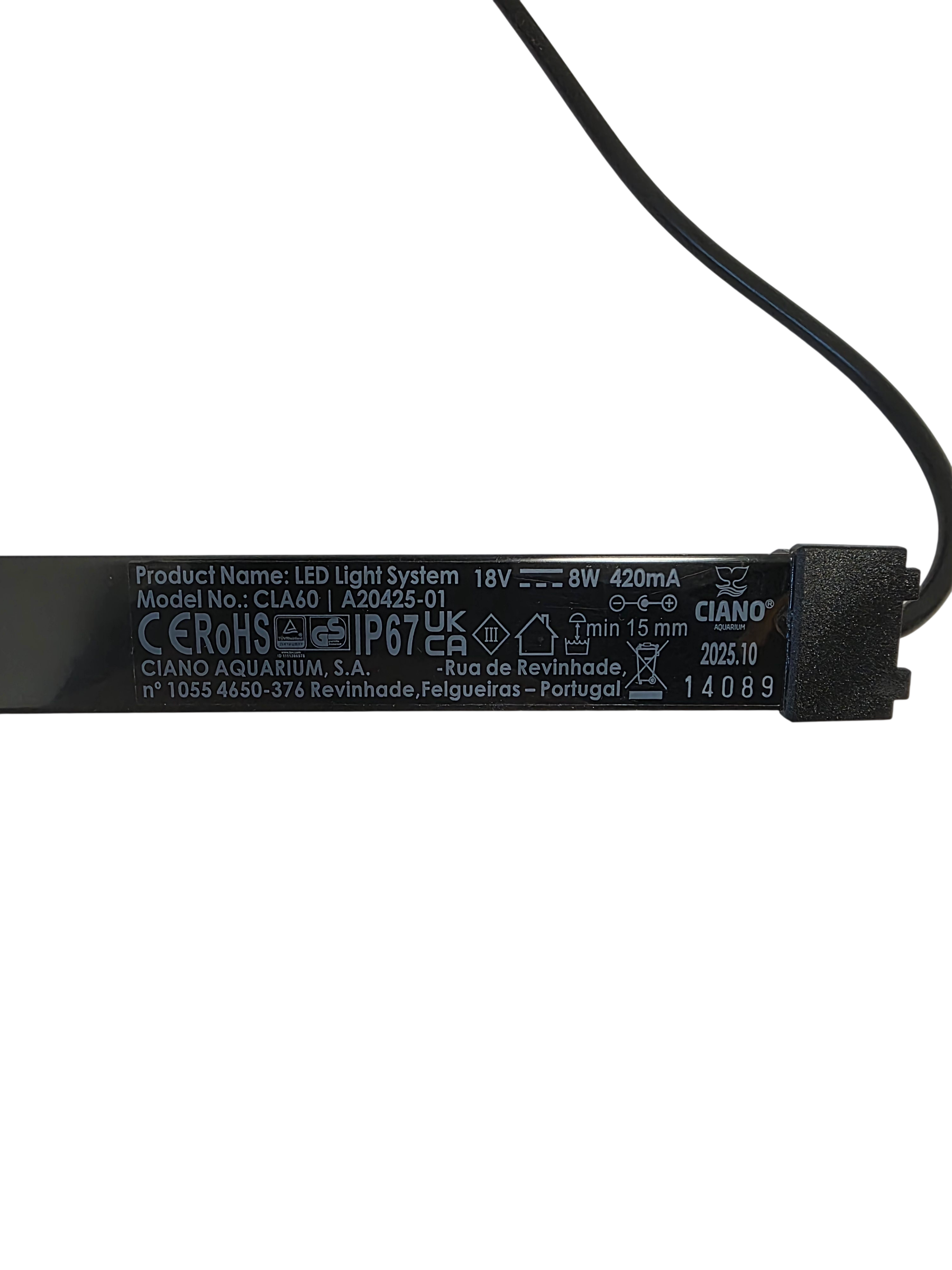 Ciano 80 LED lighting & Transformer Spare Strip Light