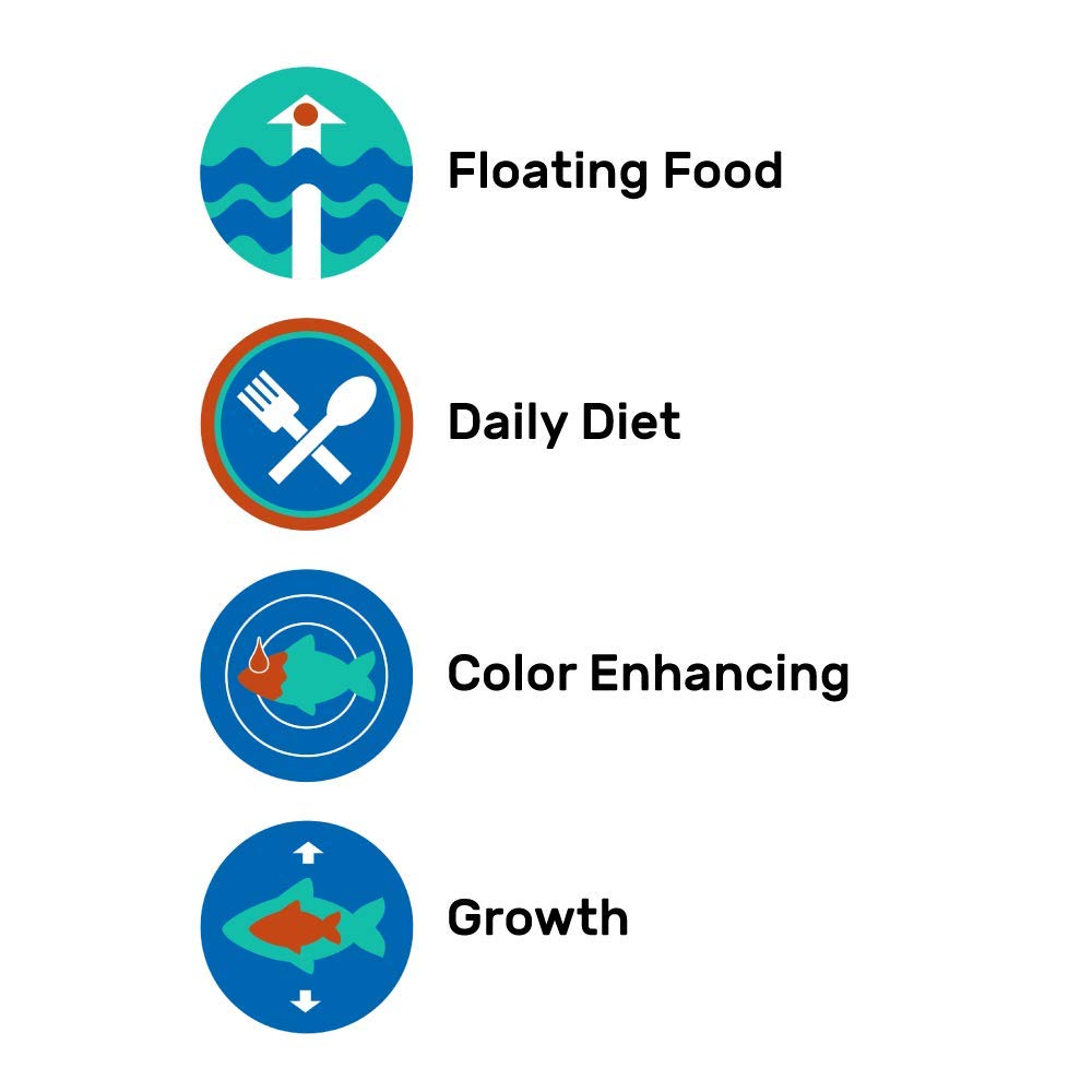 Hikari Food Sticks Balanced Diet for Large Tropical Fish