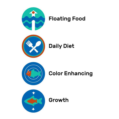 Hikari Food Sticks Balanced Diet for Large Tropical Fish