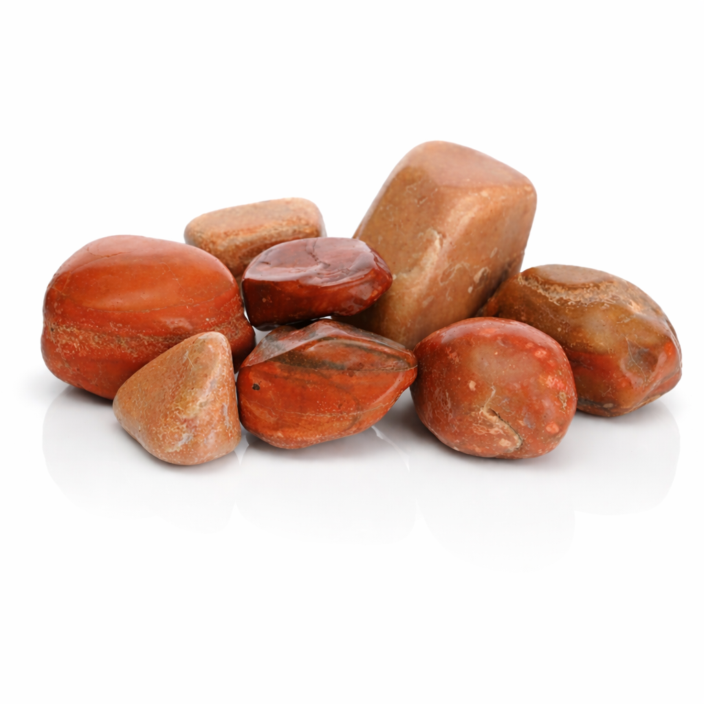 biOrb Feng Shui Pebble Set Red Marble Fish Tank Aquarium Decoration Stones