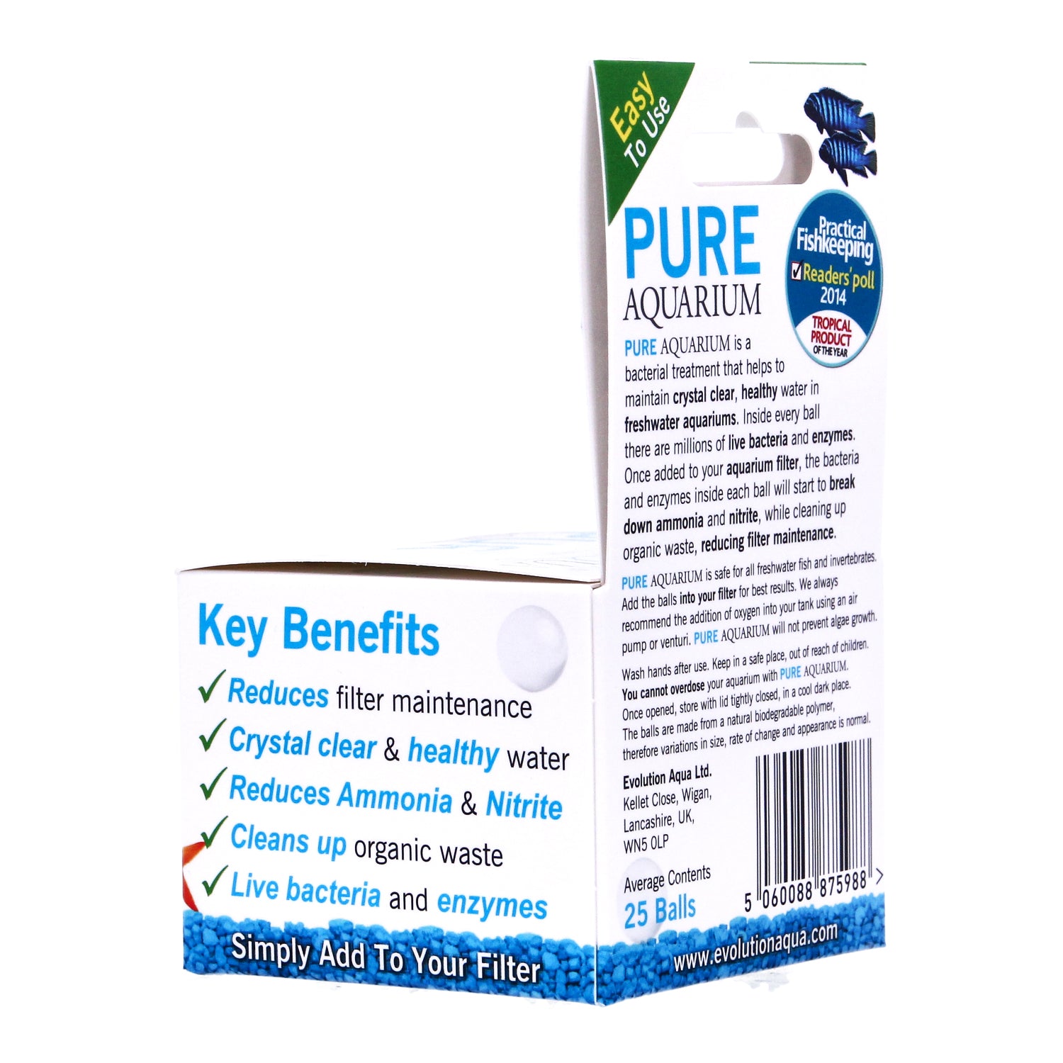 Evolution Aqua Pure Aquarium 25 Balls