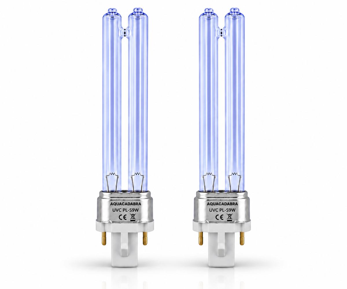 Aquacadabra PLS UV Replacement Bulbs 2 Pack Pond Clarifier 5W 7W 9W 11W