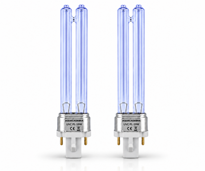 Aquacadabra PLS UV Replacement Bulbs 2 Pack Pond Clarifier 5W 7W 9W 11W