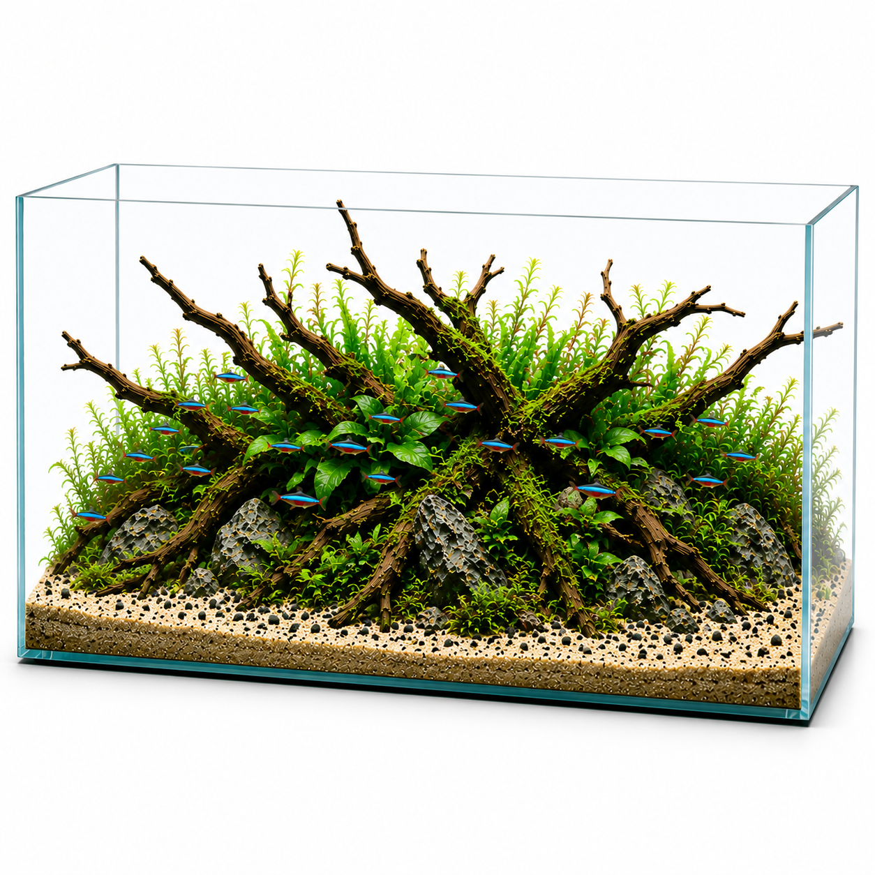 Aqua One OptiScape Clear Glass Aquarium Tank