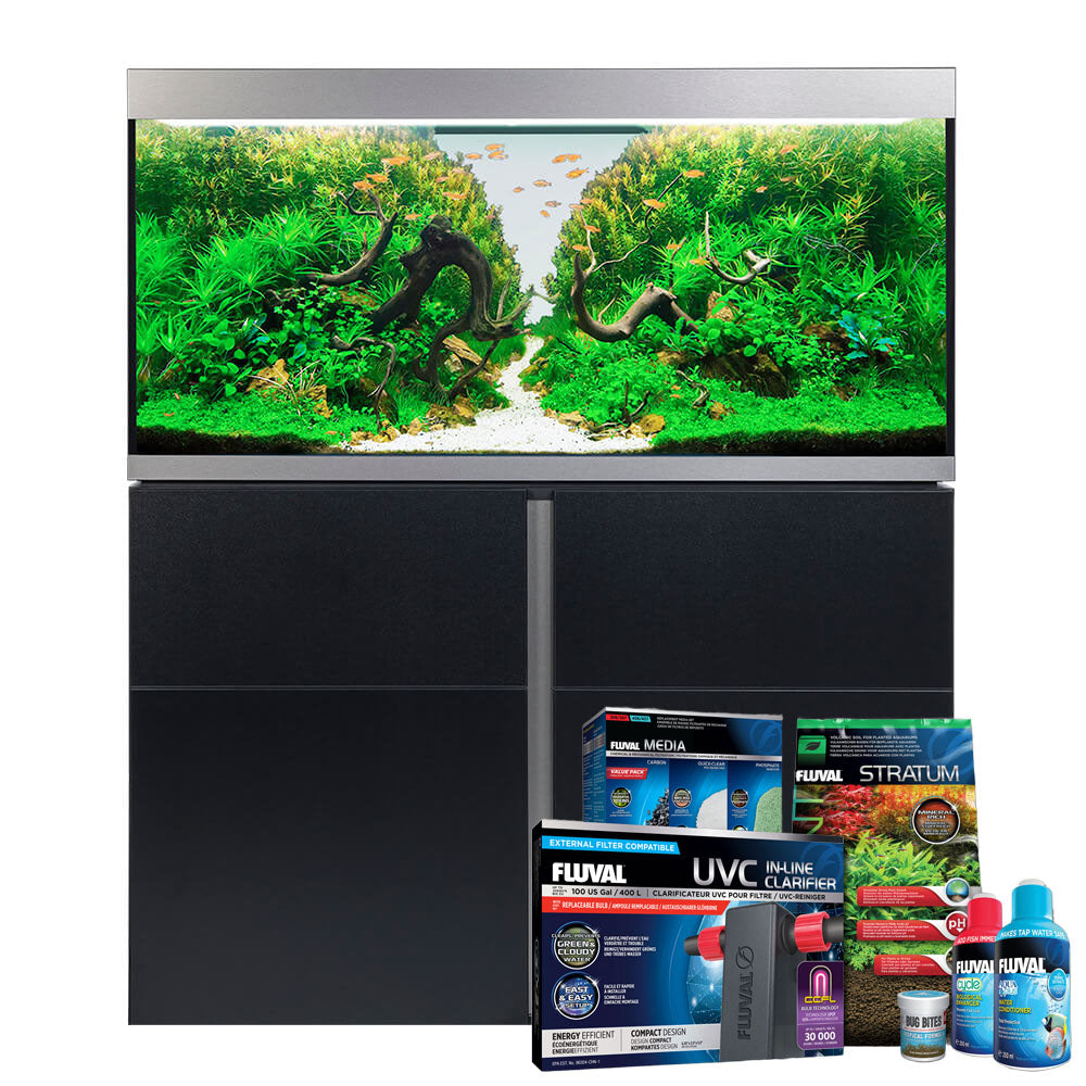 Fluval Siena 272 Aquarium & Cabinet FREE Bundle