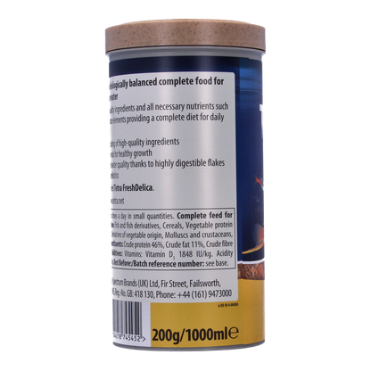 TetraMin Tropical Fish Food Flakes 2 x 200g 400g Total Aquarium Bulk Pack