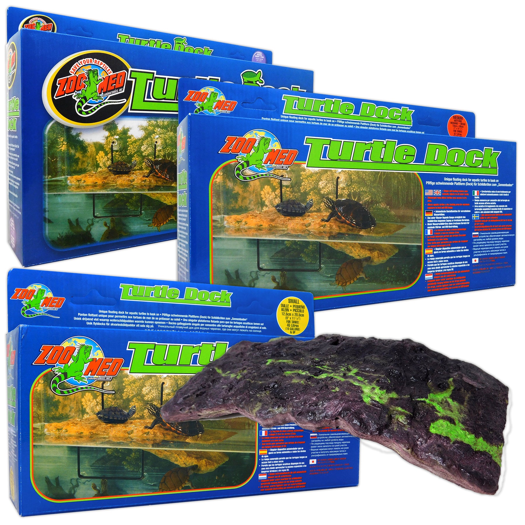 Zoo Med Floating Turtle Dock | Self-Levelling & Durable – Aquacadabra