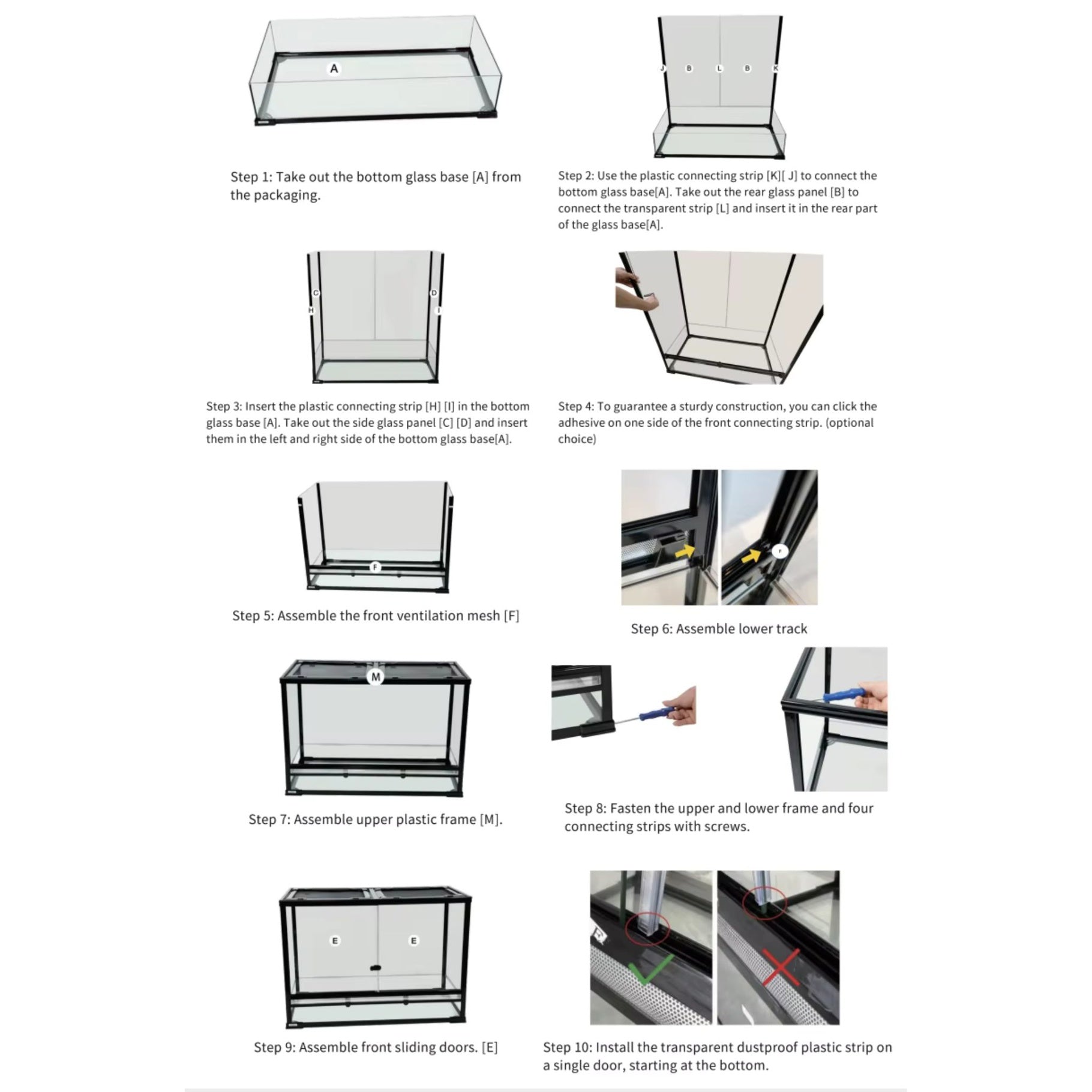 Betta Terra Flat-Pack Terrariums