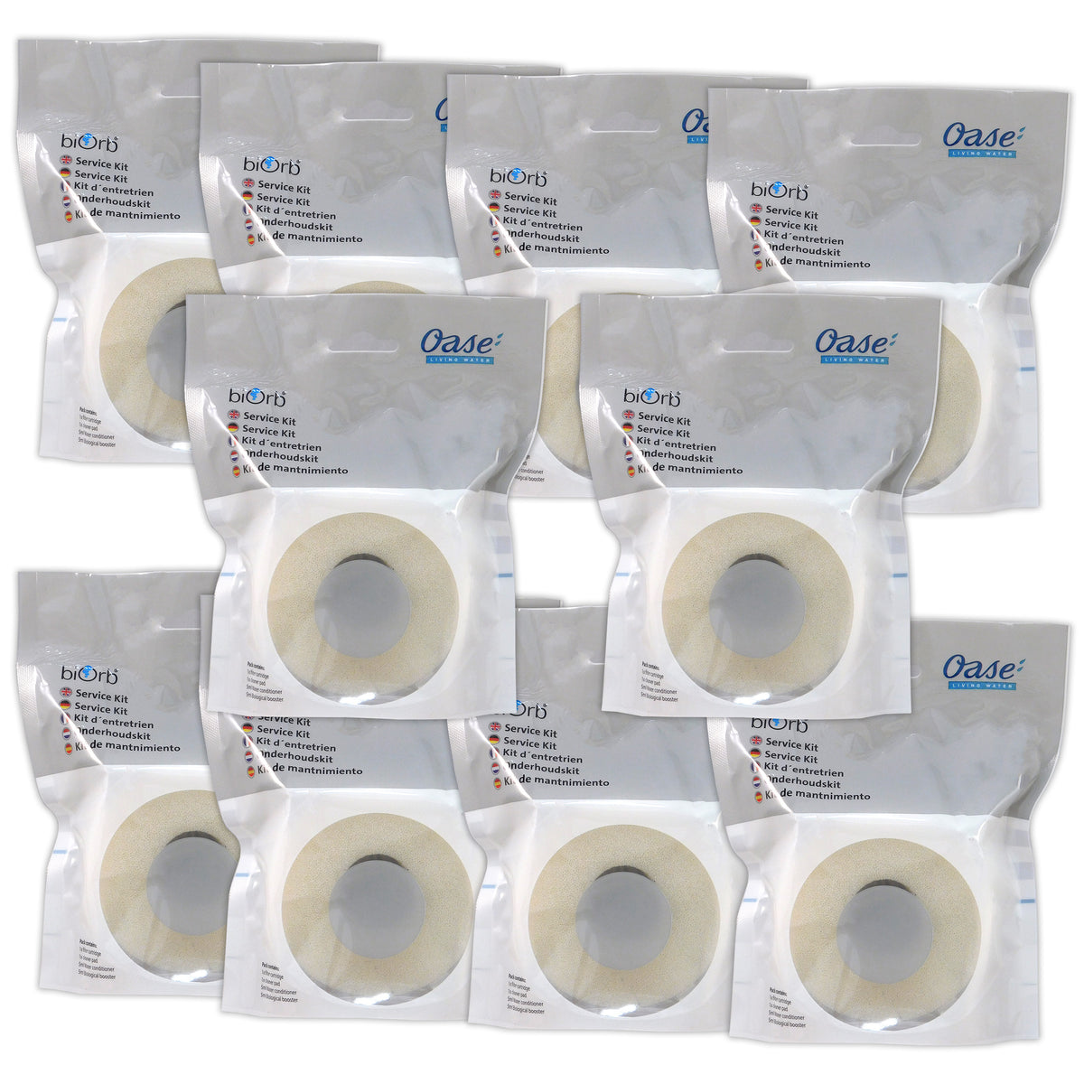Oase biOrb Aquarium Service Kit Filter Cartridge Cleaning Set 10 11 12 Pack