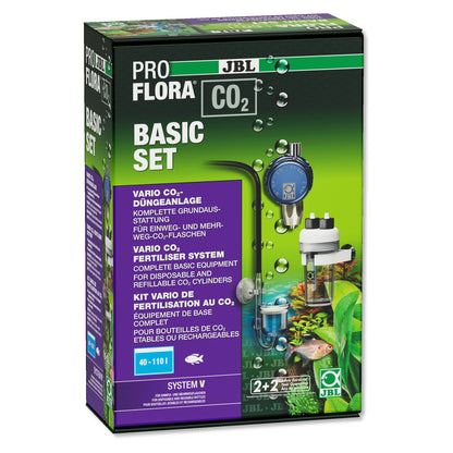 JBL PROFLORA Aquarium Fish Tank Plant CO2 Basic Set V CO2 Cylinders 500g