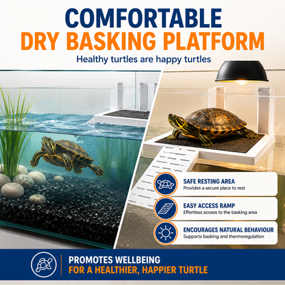 Ciano Tartarium 80 Turtle Tank with Adjustable Ramp