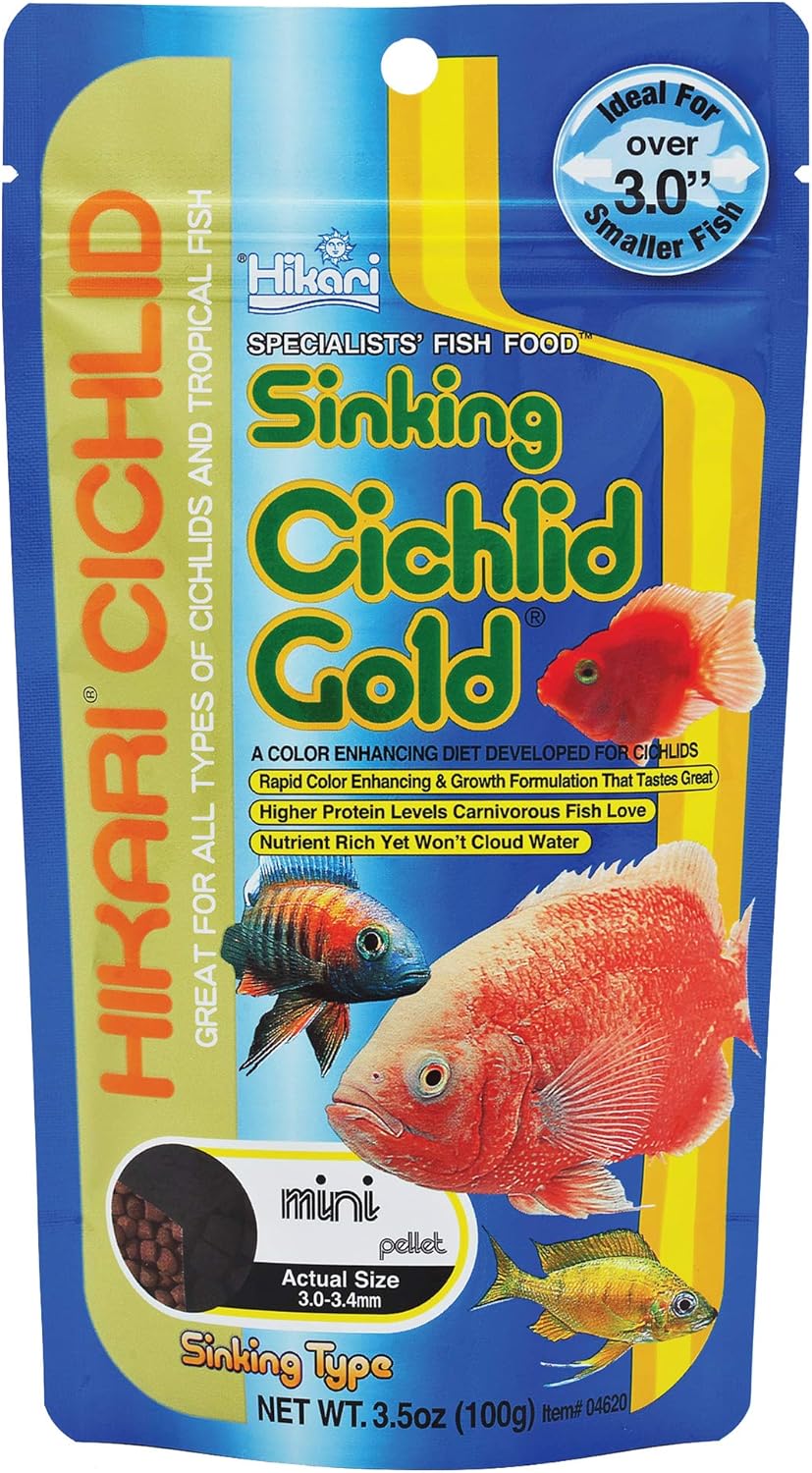 Hikari Cichlid Gold Sinking Medium Pellets (Low Date)