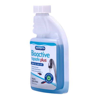 Interpet Bioactive Tapsafe Plus – 250ml Water Conditioner for Aquariums 