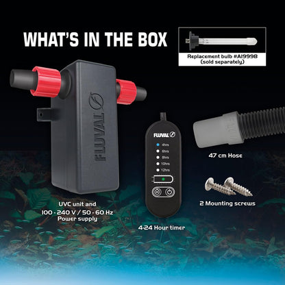 Fluval 3w In-Line UVC Clarifier 2024