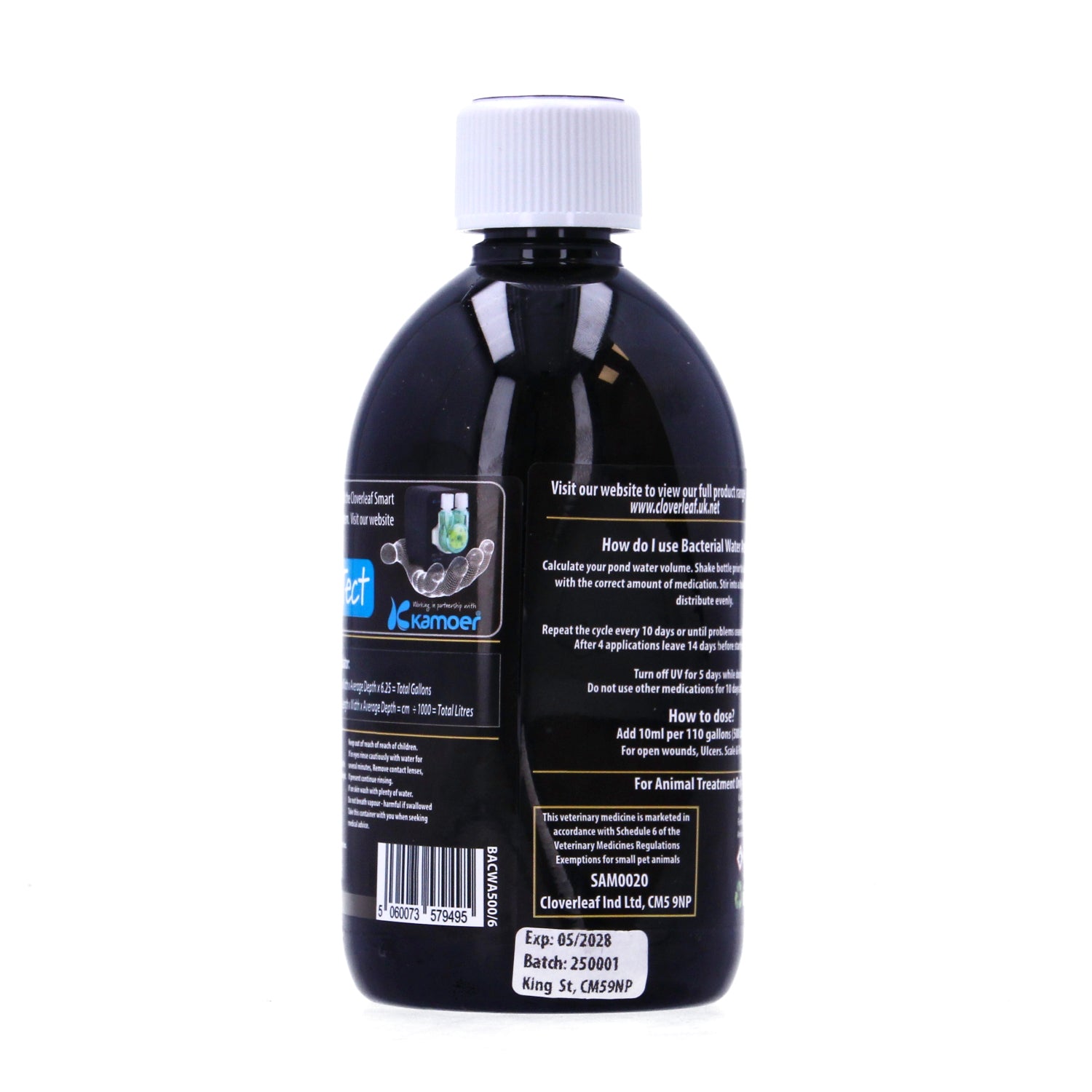 Cloverleaf Bacterial Water Answer Pond Fish Treatment Koi 250ml & 500ml