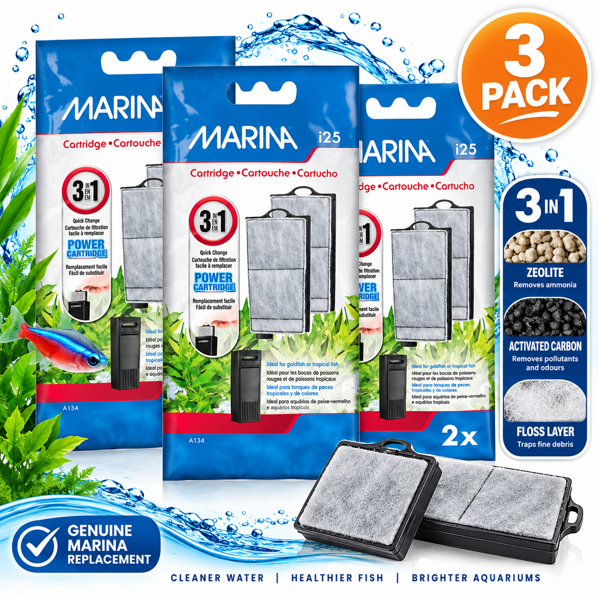 Marina I25 Power Cart 2Pk x 3