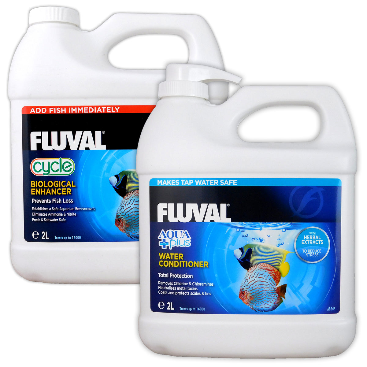 Fluval 2L Aqua Plus & Cycle