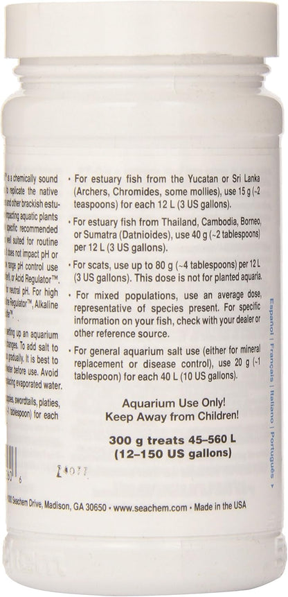 Seachem Brackish Aquarium Fish Tank Salt 