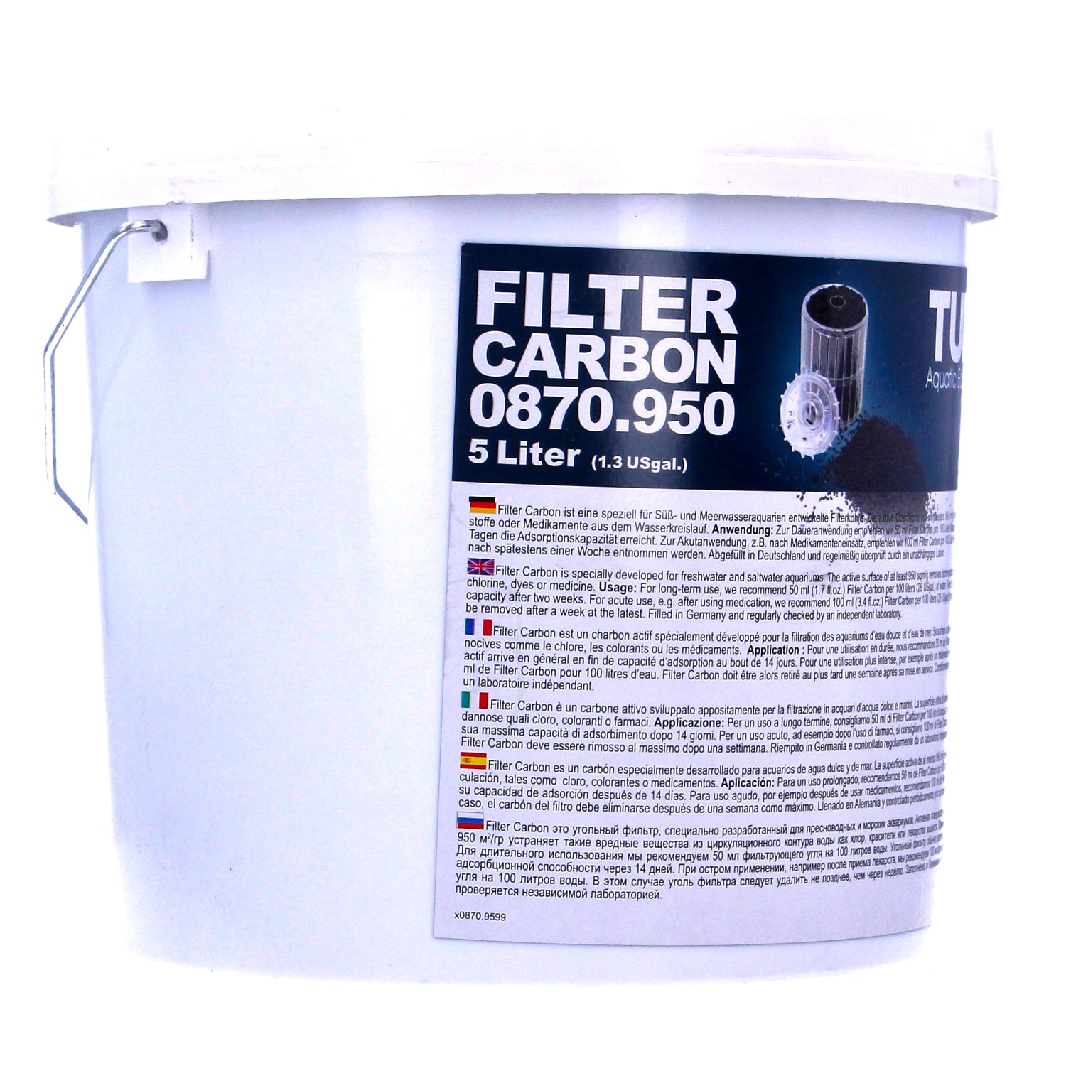 Tunze Filter Carbon 5lt Bucket - 0870.950