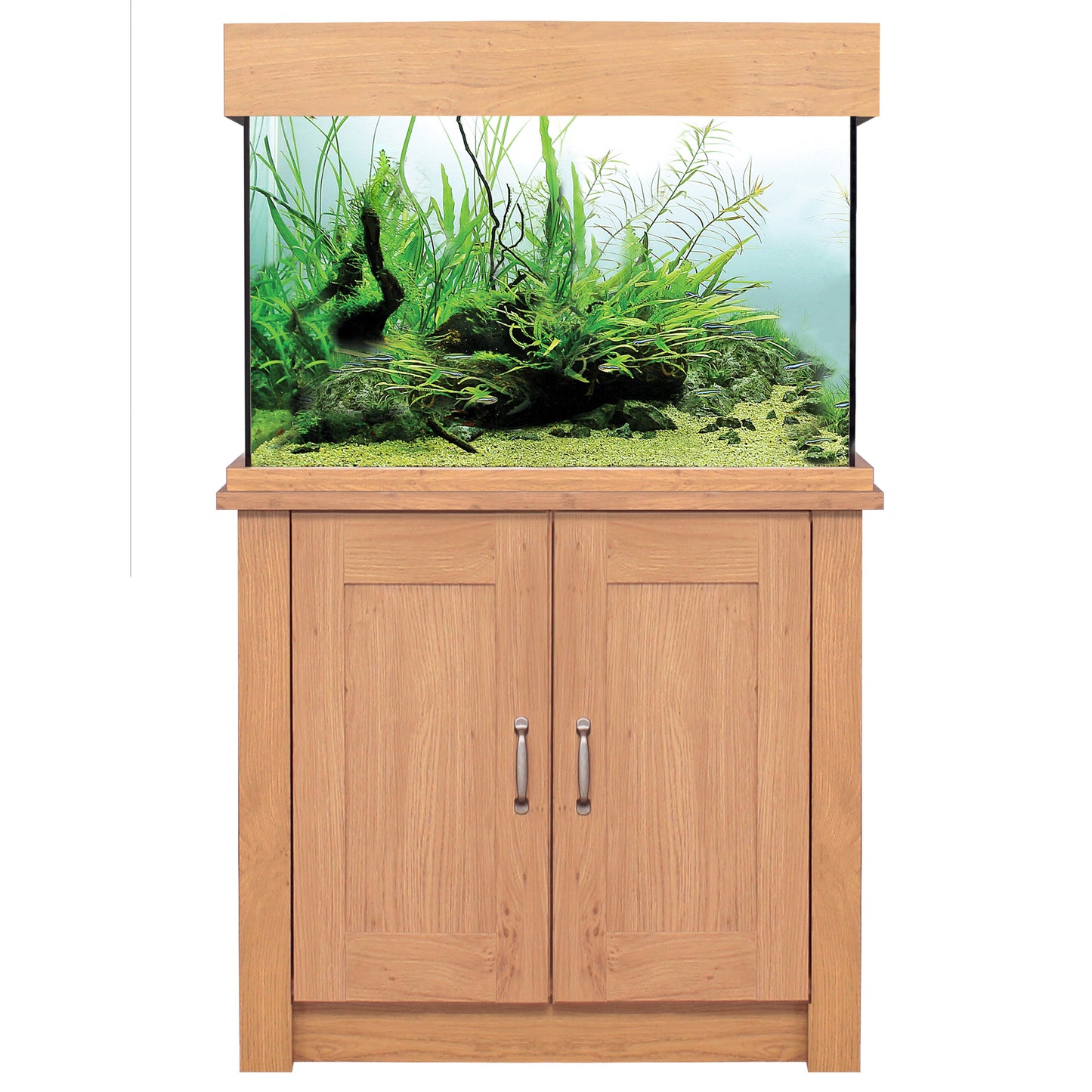 Aqua One OakStyle 145 Aquarium & Cabinet