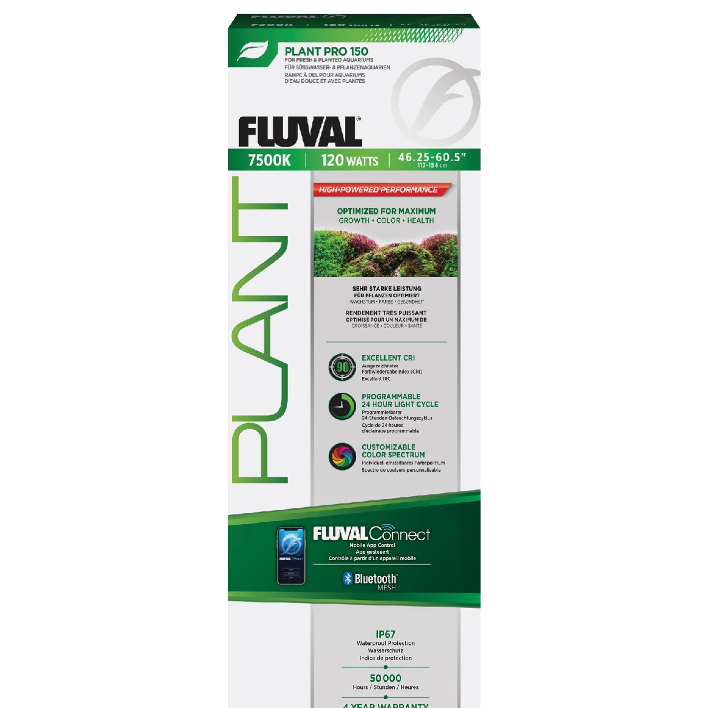 Fluval LED Plant Pro 4.0 Light Units Aquarium Fish Tank Plants Lightning