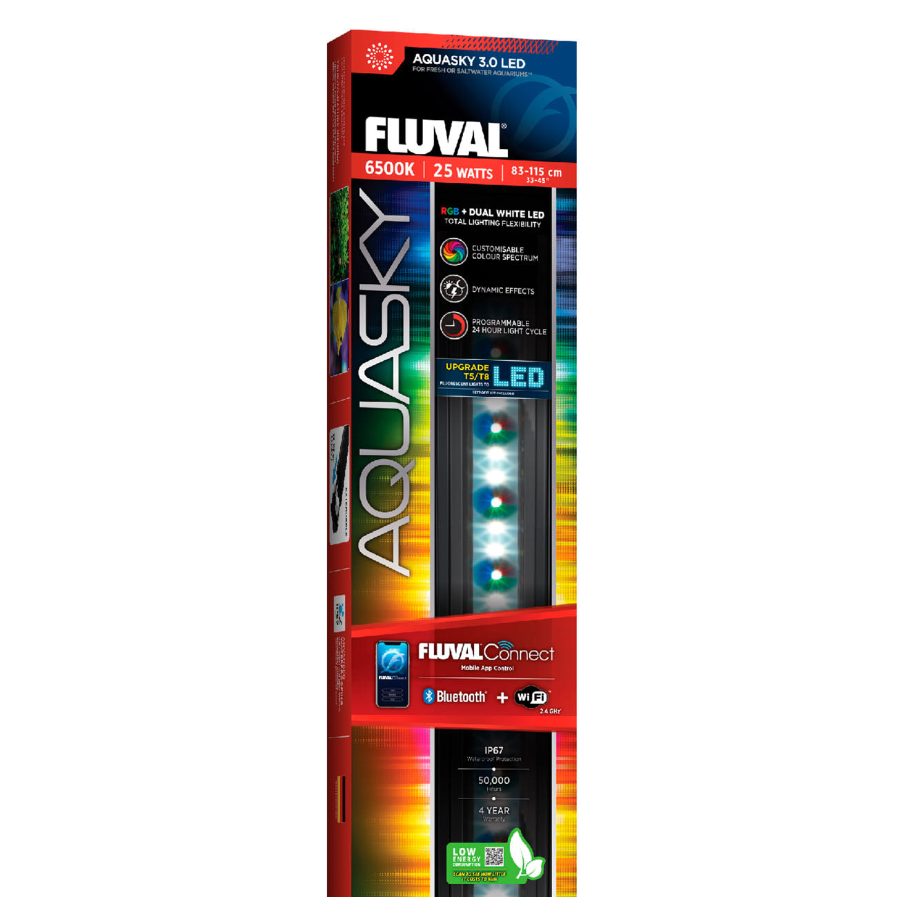 Fluval Aquasky 3.0 LED w/WiFi&BT 25W *Box Damaged*