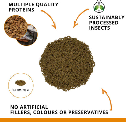 Fluval Bug Bites Goldfish Granules Aquarium Fish Tank Food