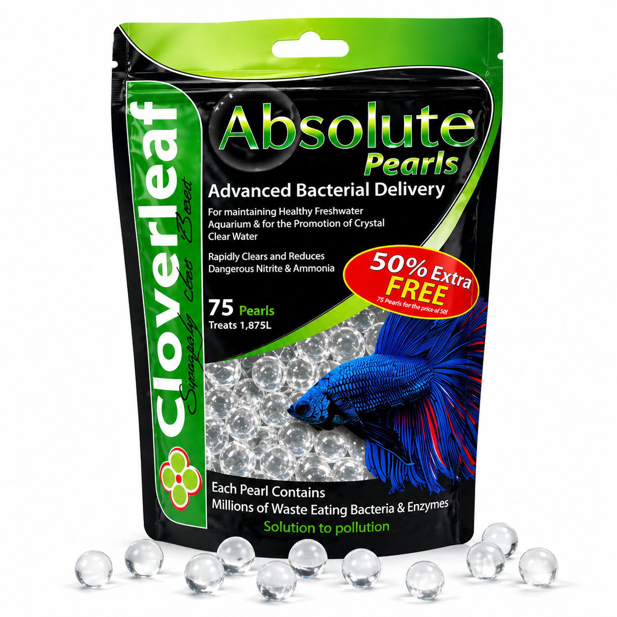 Cloverleaf Absolute Pearls 75 Aquarium Balls