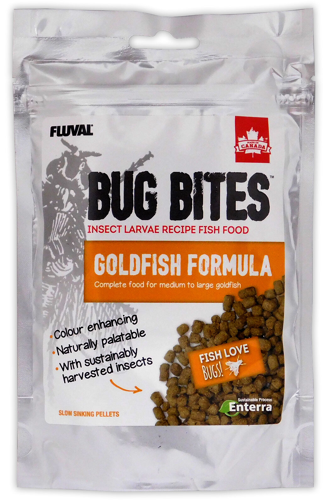 Fluval Bug Bites Goldfish Formula