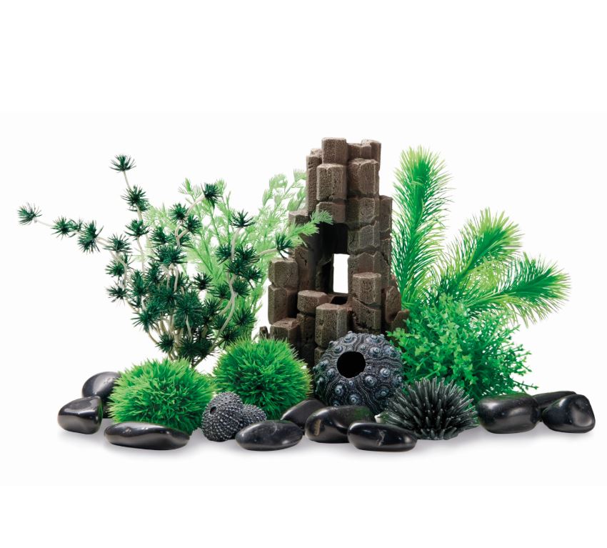 Oase biOrb Aquarium Fish Tank Decor Set 15-30L Volcanic Stone