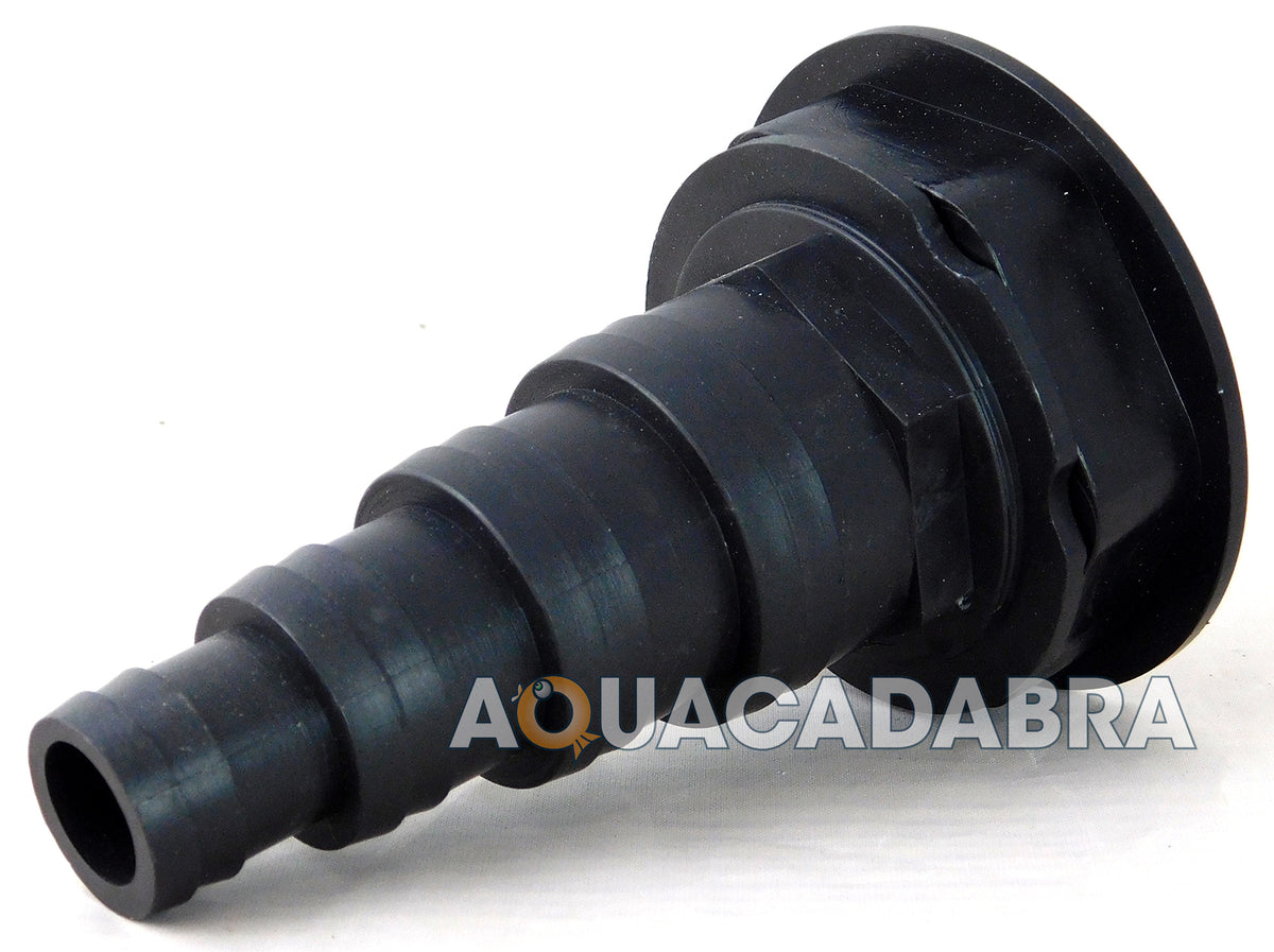 1.5" Threaded Hosetail & Nut x5 Pond Pump Filter Hose Connector Adapter