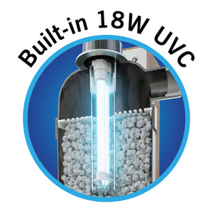 Evolution Aqua Surge Filter with 18W UV